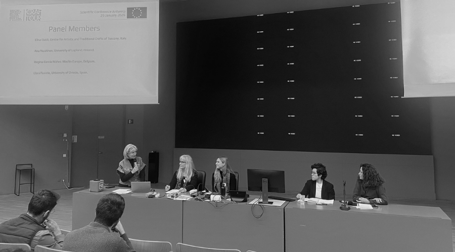 Roundtable 3, opening by Prof. Dr. Annick Schramme, Professor at the University of Antwerp. ©Mad'in Europe