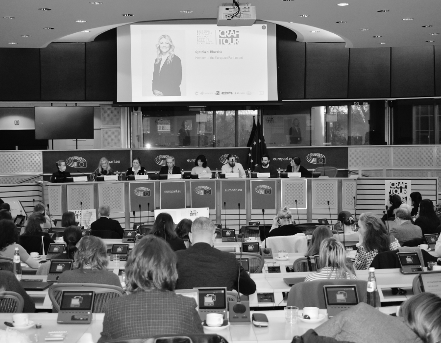 Opening by Cynthia Ní Mhurchú, Member of the European Parliament. © Mad'in Europe